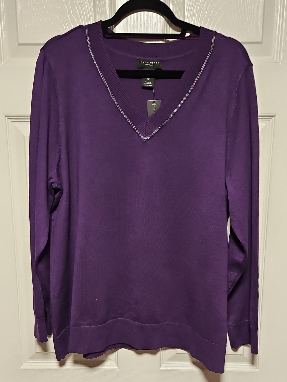 Investments V-Neck Sweater
